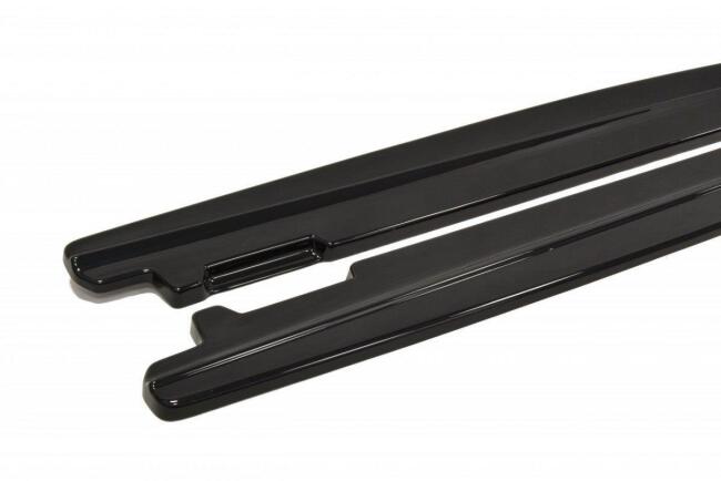 Maxton Design Seitenschweller (Paar) für BMW 5er E60 /61 M Paket Hochglanz schwarz