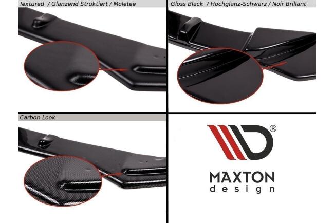 Maxton Design Seitenschweller für Ford Focus ST Mk3 Facelift Hochglanz schwarz