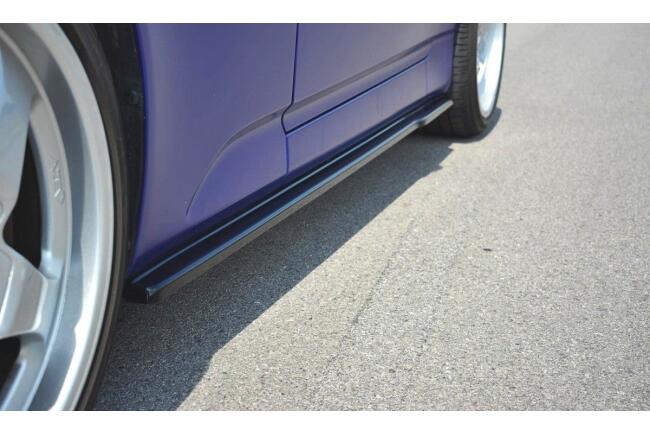 Maxton Design Seitenschweller (Paar) für Honda S2000 Hochglanz schwarz