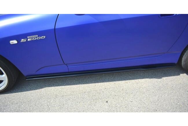 Maxton Design Seitenschweller (Paar) für Honda S2000 Hochglanz schwarz