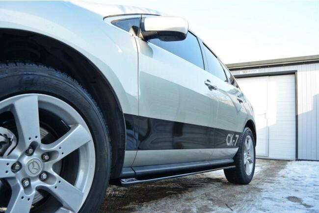 Maxton Design Seitenschweller für Mazda CX-7 Hochglanz schwarz