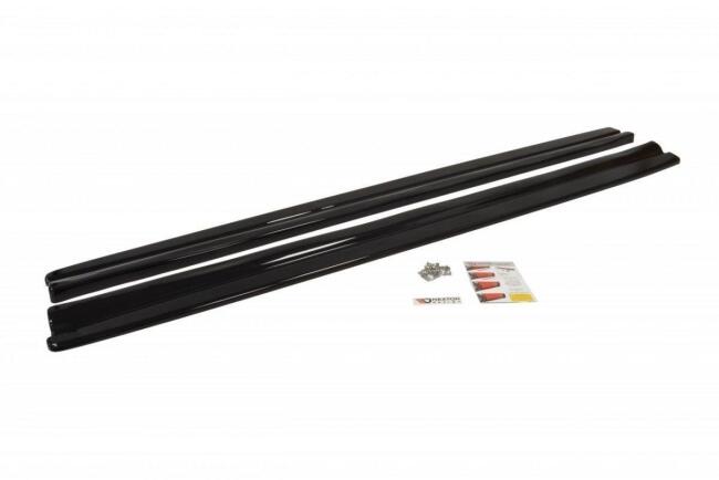 Maxton Design Seitenschweller (Paar) für Peugeot 308 II GTI Hochglanz schwarz