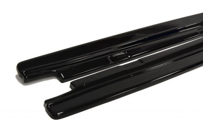 Maxton Design Seitenschweller für Skoda Octavia RS 3 III 5E (vor und nach Facelift) Hochglanz schwarz