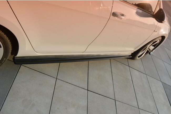 Maxton Design Seitenschweller (Paar) für VW Golf 7 GTI / GTD 2012-2020 Hochglanz schwarz