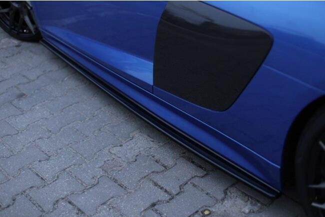 Maxton Design Seitenschweller (Paar) für Audi R8 4S 2015-2018 Hochglanz schwarz