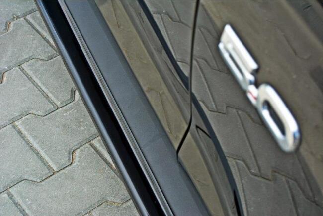 Maxton Design Seitenschweller für Ford Mustang GT Mk6 Hochglanz schwarz