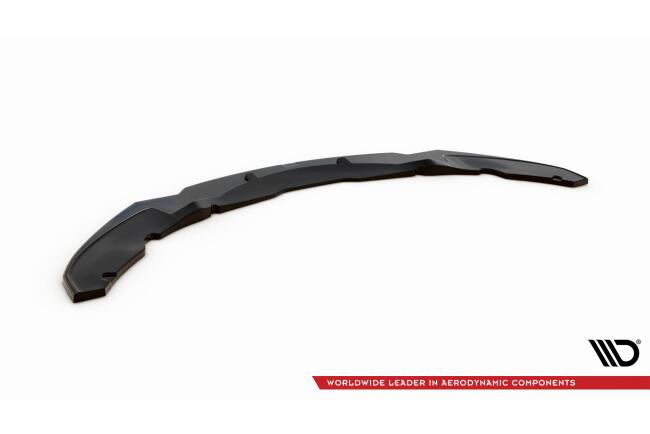Maxton Design Frontlippe V.1 für BMW 4er M-Paket F32 / F33 / F36 (2013-2020) Hochglanz schwarz
