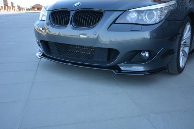 Maxton Design Frontlippe für BMW 5er E60 /61 M Paket Hochglanz schwarz