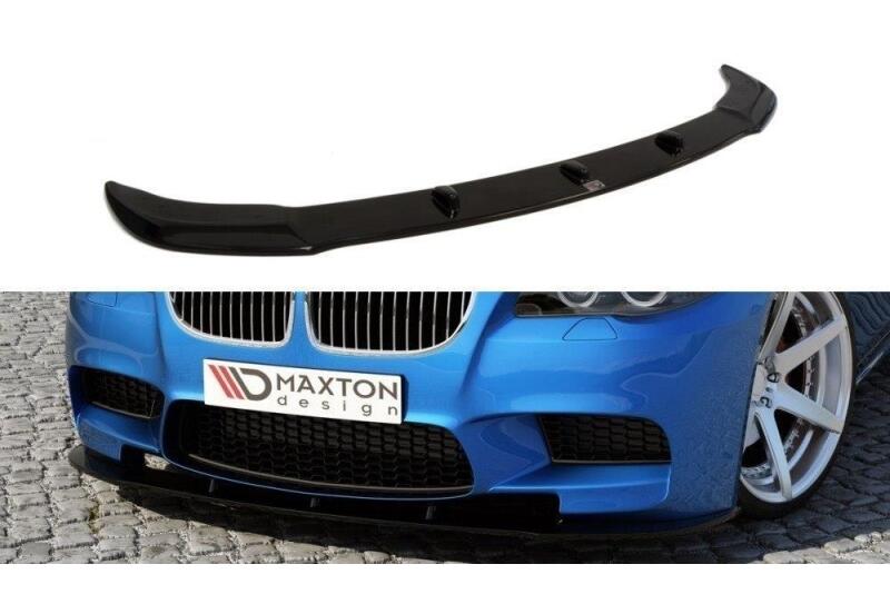 Maxton Design Frontlippe V.1 für BMW M5 F10 / F11 Hochglanz schwarz
