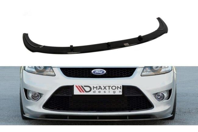 Maxton Design Frontlippe für Ford Focus ST Mk2 Facelift Hochglanz schwarz