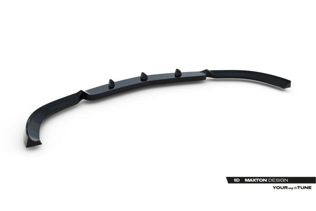 Maxton Design Frontlippe für Mercedes C-Klasse W204 2007-2010 Hochglanz schwarz