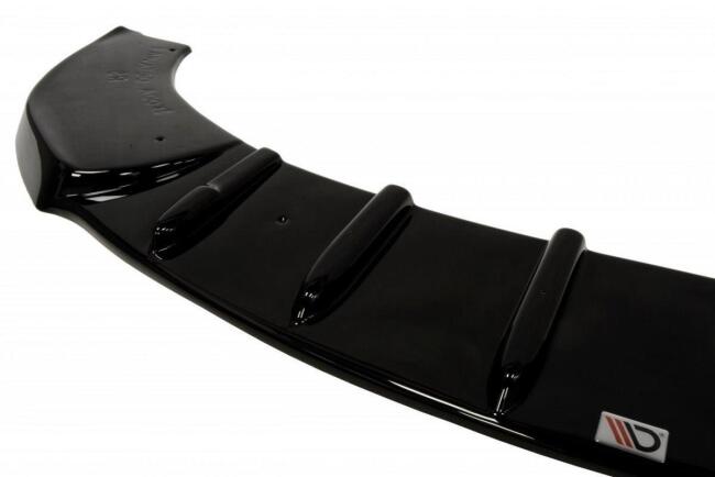 Maxton Design Frontlippe für Skoda Octavia RS 2 II 1Z vor Facelift Hochglanz schwarz