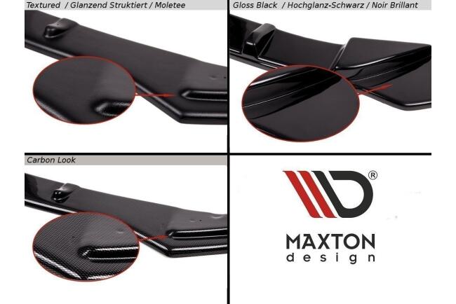 Maxton Design Frontlippe für Opel Astra GTC Hochglanz schwarz