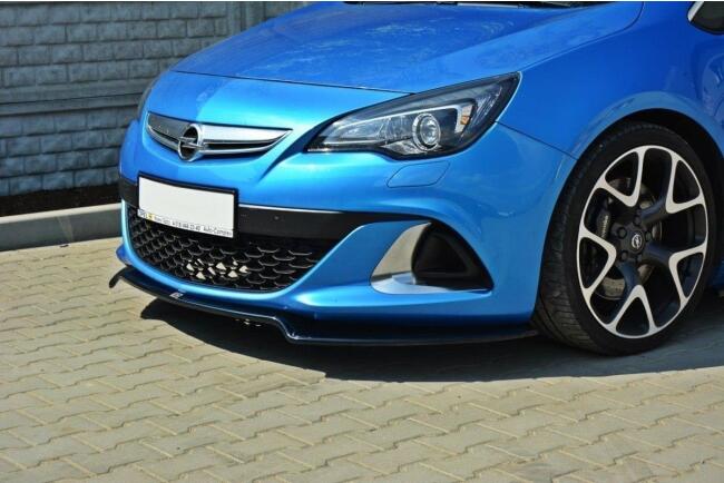 Maxton Design Frontlippe V.2 für Opel Astra J OPC / VXR Hochglanz schwarz
