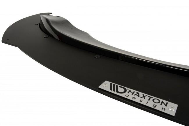 Maxton Design Street Pro Frontlippe V.2 für BMW M3 E92 / E93 vor Facelift Hochglanz schwarz
