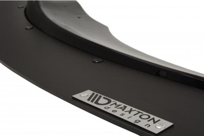 Maxton Design Street Pro Frontlippe V.2 für BMW M3 E92 / E93 vor Facelift Hochglanz schwarz