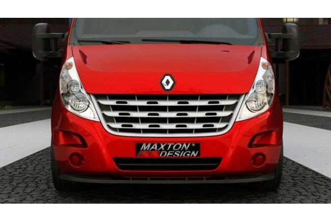 Maxton Design Frontlippe für Renault Master 3 Hochglanz schwarz
