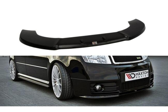 Maxton Design Frontlippe für Skoda Fabia RS Hochglanz schwarz