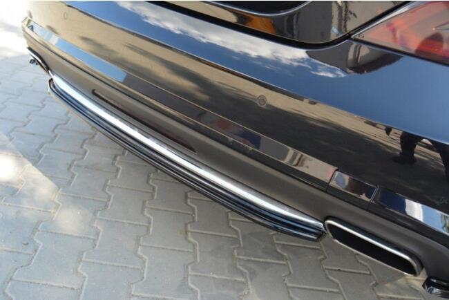 Maxton Design Heckdiffusor für Mercedes CLS C218 AMG-Line Hochglanz schwarz