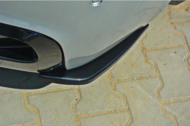 Maxton Design Diffusor Flaps für BMW 1er E87 Standard / M Performance Hochglanz schwarz