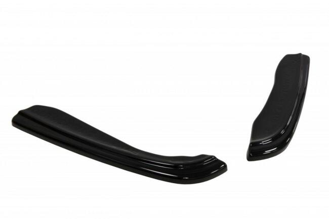 Maxton Design Diffusor Flaps für BMW 3er E46 M Paket Coupe Hochglanz schwarz
