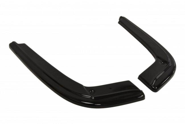 Maxton Design Diffusor Flaps für BMW 3er E92 M Paket Hochglanz schwarz
