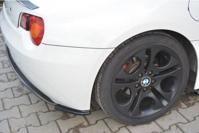 Maxton Design Diffusor Flaps für BMW Z4 E85 / E86 vor Facelift Hochglanz schwarz