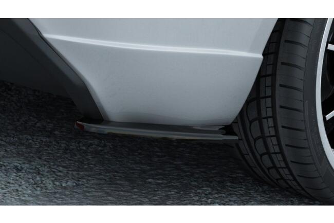 Maxton Design Diffusor Flaps für Ford Fiesta ST / ST-Line / Zetec S Mk7 Hochglanz schwarz