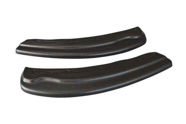 Maxton Design Diffusor Flaps für Ford Focus ST-Line Mk3 Facelift Hochglanz schwarz
