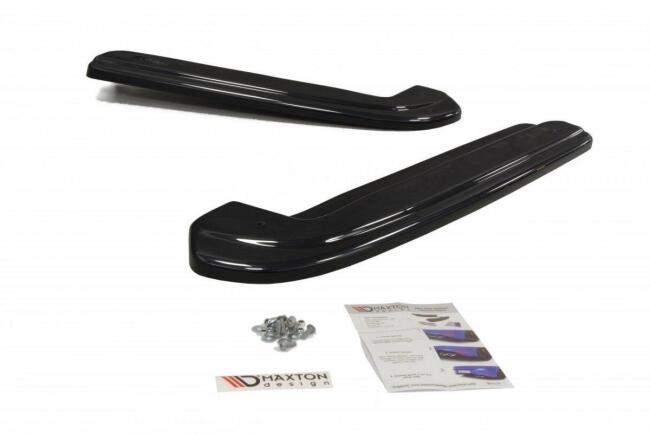 Maxton Design Diffusor Flaps für Honda Accord VII Mk7 Type-S Hochglanz schwarz