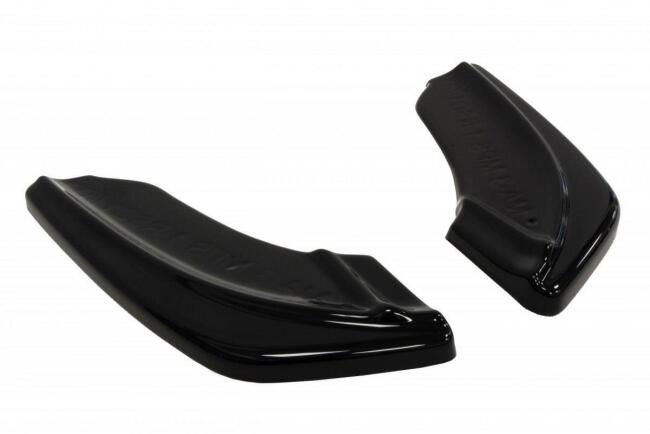 Maxton Design Diffusor Flaps für Mazda 3 MPS Mk1 vor Facelift Hochglanz schwarz