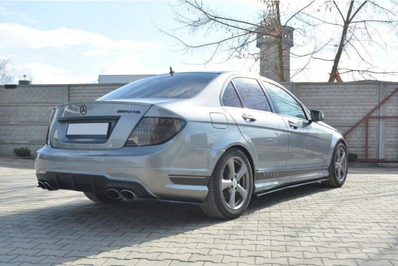 Seitenschweller Diffusor Für Mercedes Benz C-Klasse W205 / S205 - Dejavu Cars ''Because Standard Isn't Enough