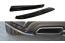 Maxton Design Diffusor Flaps für Mercedes CLS C218 AMG-Line Hochglanz schwarz