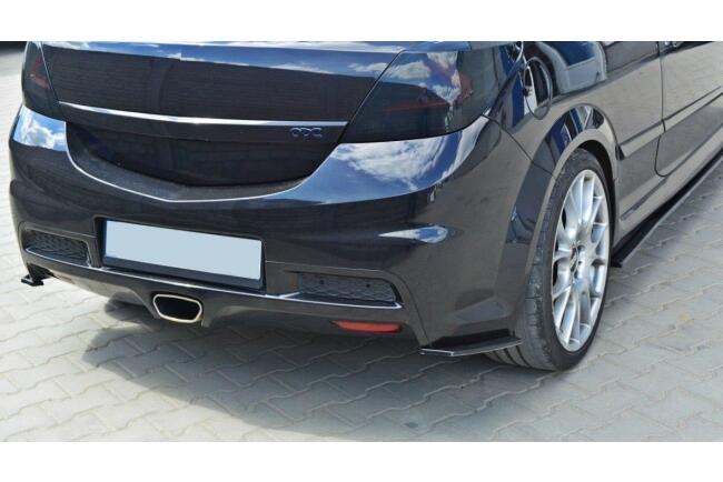 Maxton Design Diffusor Flaps für Opel Astra H OPC / VXR Hochglanz schwarz