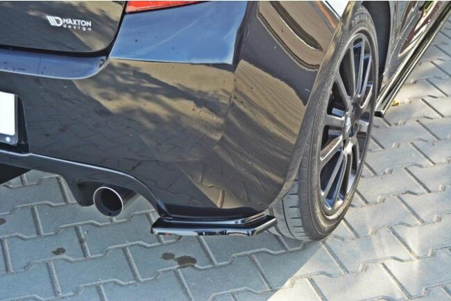 Maxton Design Diffusor Flaps für Renault Clio 3 RS Hochglanz schwarz