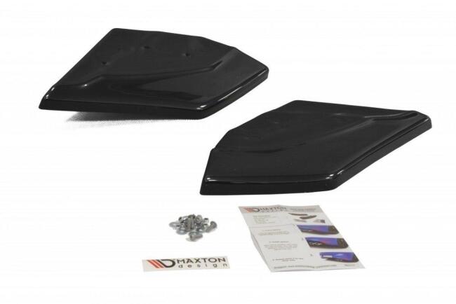 Maxton Design Diffusor Flaps für Seat Leon 3 (Typ 5F) Cupra / FR Hochglanz schwarz