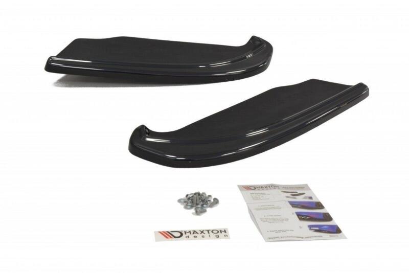 Maxton Design Diffusor Flaps für Subaru Impreza WRX 2003-2006 Hochglanz schwarz