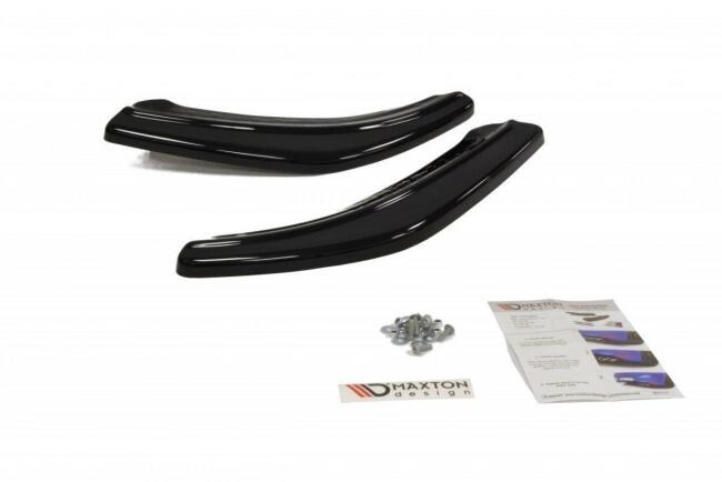 Maxton Design Diffusor Flaps für Toyota Celica T23 vor Facelift Hochglanz schwarz