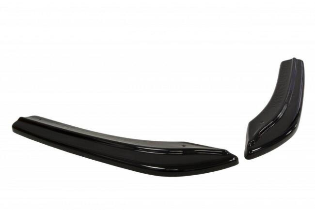 Maxton Design Diffusor Flaps für VW Passat CC R36 R-Line vor Facelift Hochglanz schwarz