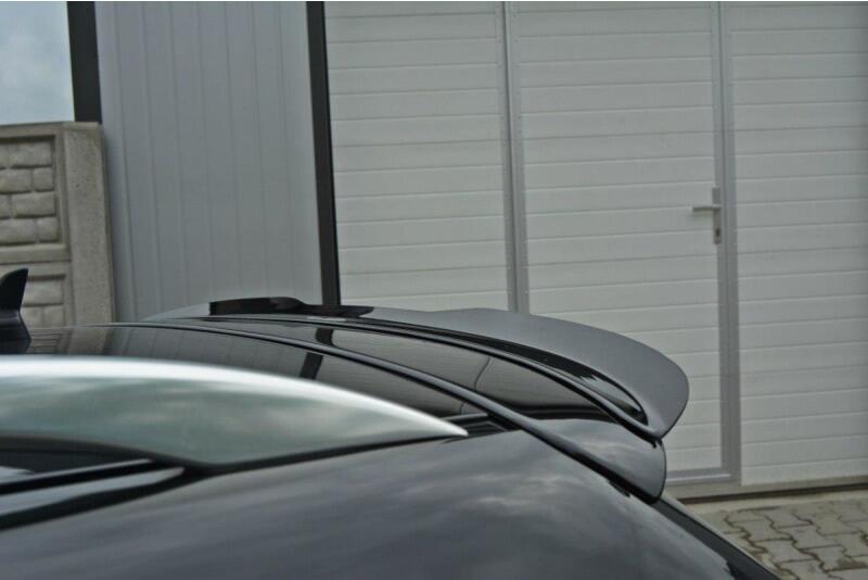 Maxton Design Heckspoiler Lippe für Audi S4 / A4 S-Line B7 Avant Hochglanz schwarz