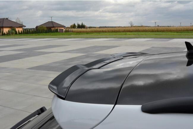 Maxton Design Heckspoiler Lippe V.1 für Audi S6 / A6 Avant S-Line C7 (vor und nach Facelift) Hochglanz schwarz