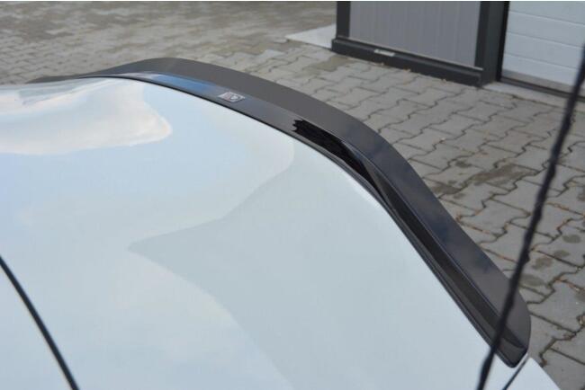Maxton Design Heckspoiler Lippe für BMW Z4 E85 vor Facelift Hochglanz schwarz