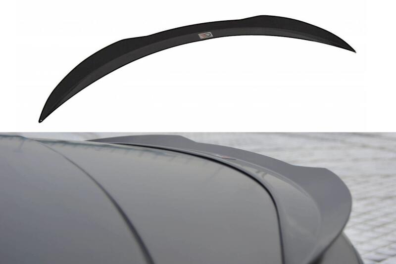 Maxton Design Heckspoiler Lippe für Jaguar XF X250 Sportbrake Hochglanz schwarz