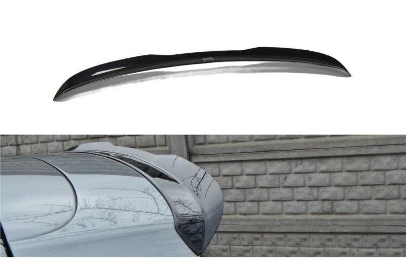 Maxton Design Spoiler Lippe für Mazda 3 Mk2 Sport vor Facelift Hochglanz schwarz