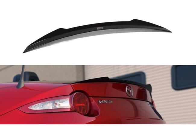 Maxton Design Heckspoiler Lippe für Mazda MX-5 IV Hochglanz schwarz