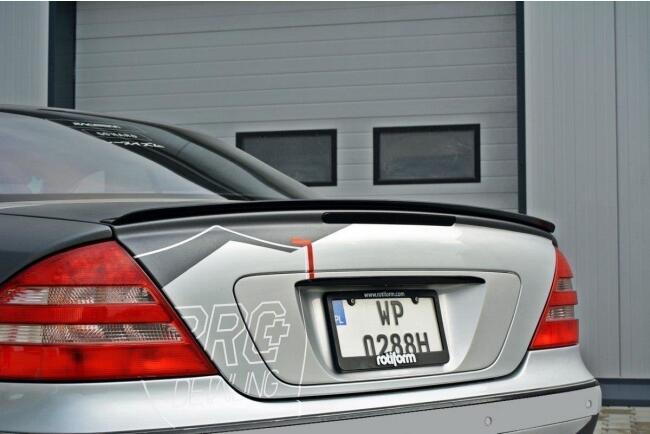 Maxton Design Heckspoiler Lippe für Mercedes CL C205 Hochglanz schwarz