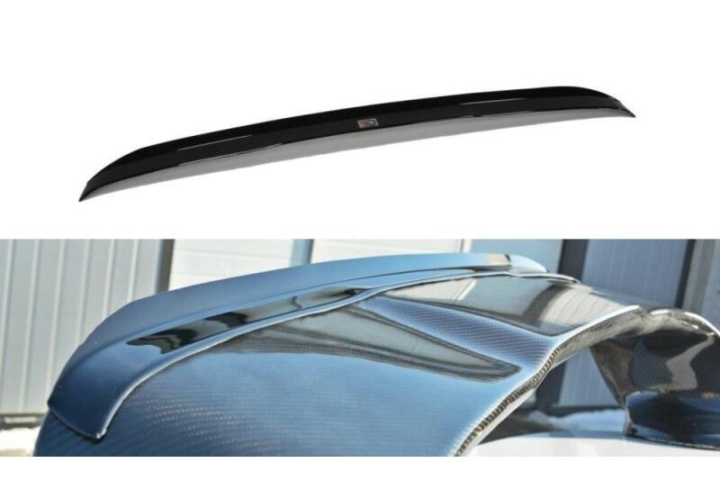 Maxton Design Heckspoiler Lippe für Mitsubishi Lancer Evo X Hochglanz schwarz