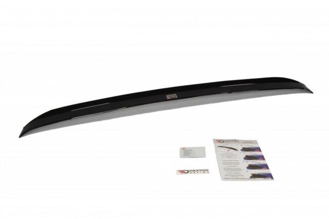 Maxton Design Heckspoiler Lippe für Mitsubishi Lancer Evo X Hochglanz schwarz
