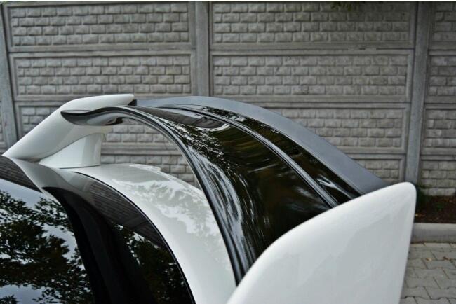 Maxton Design Spoiler Lippe V.1 für Honda Civic IX Mk9 Type R Hochglanz schwarz