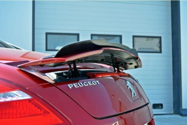 Maxton Design Heckspoiler Lippe für Peugeot RCZ Hochglanz schwarz